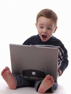 niños en internet