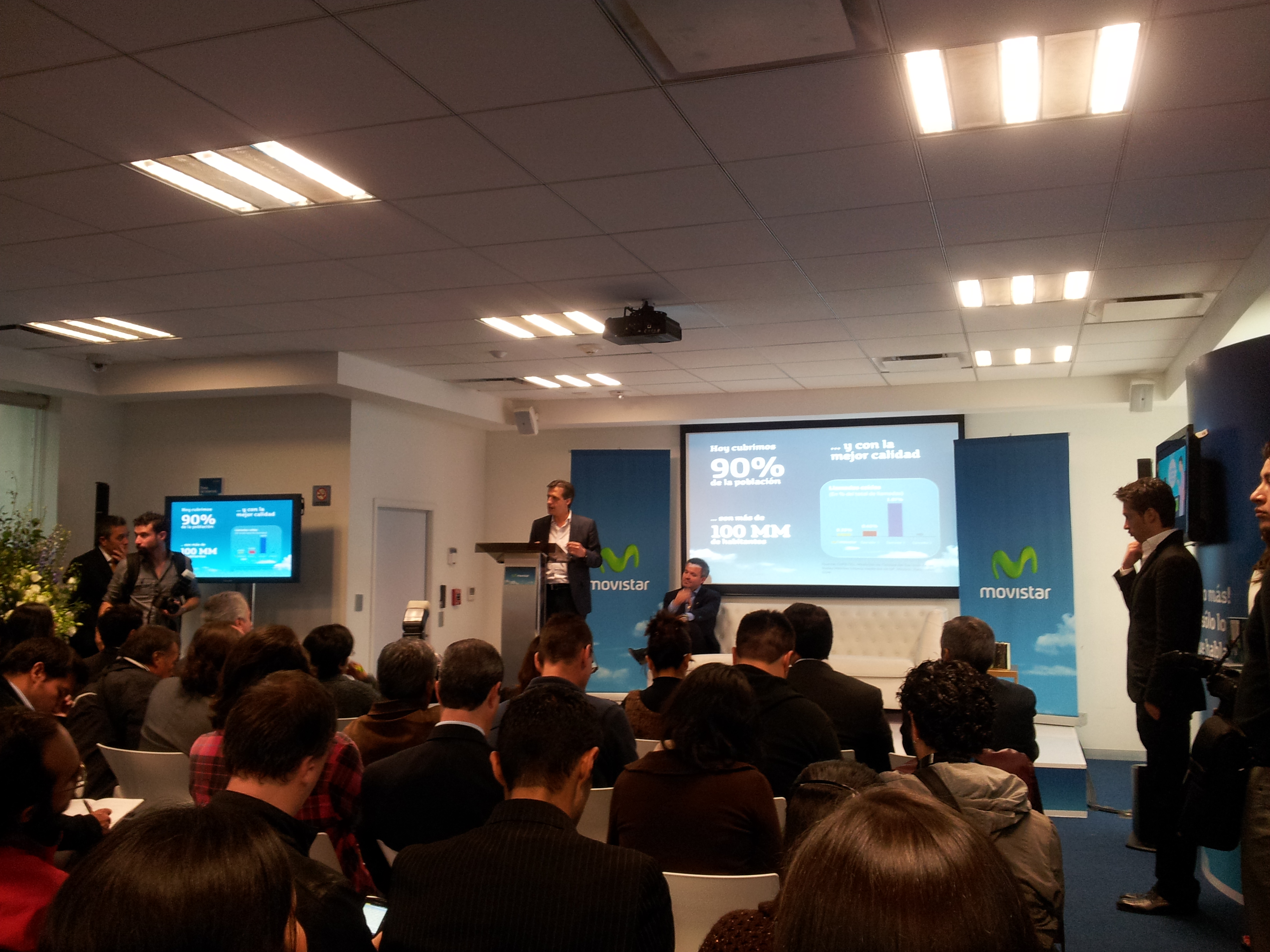 Movistar presenta nuevos servicios que favoreceran al consumidor final