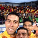 #SelfieMonarca una manera original de festejar un gol.