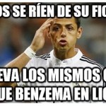 #SábadodeChicharito ahora con el Real Madrid.