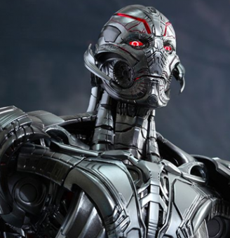 Así luce Ultron en la nueva película de los Avengers.
